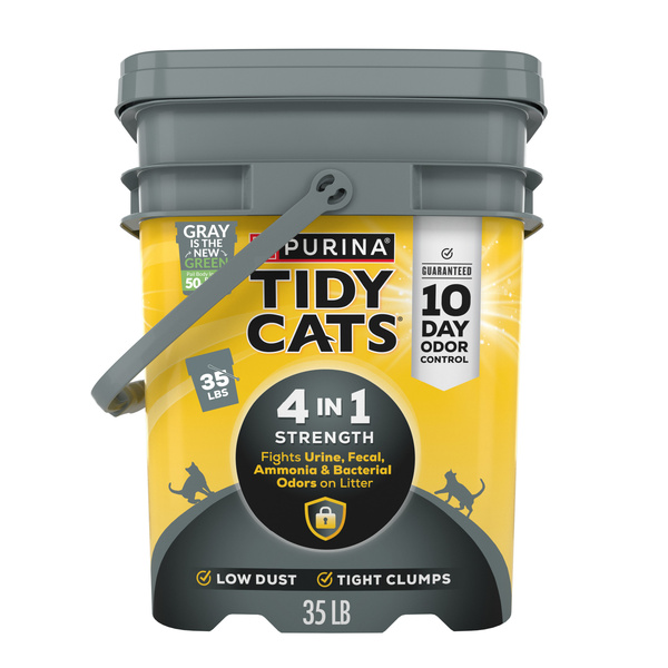 Purina Tidy Cats Clumping Cat Litter, 4-in-1 Strength Multi Cat