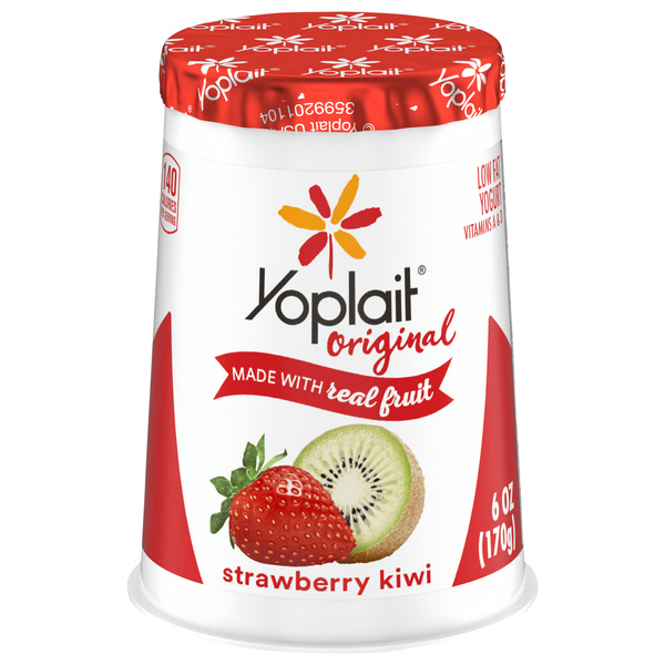 Yoplait Original Strawberry Kiwi Low Fat Yogurt | Hy-Vee Aisles