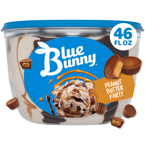 Blue Bunny Peanut Butter Party Frozen Dessert, 46 fl oz | Hy-Vee