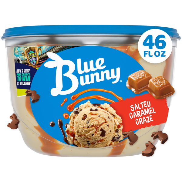 Blue Bunny Salted Caramel Craze Frozen Dessert, 46 fl oz | Hy-Vee
