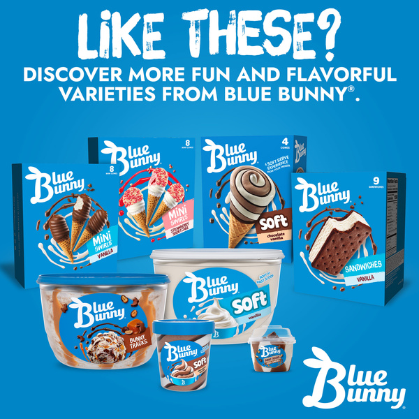 Blue Bunny Neapolitan Frozen Dessert Sandwich | Hy-Vee Aisles