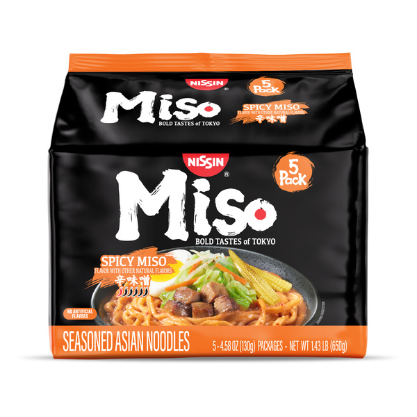 Nissin Bold Tastes of Tokyo Spicy Miso Instant Japanese Ramen