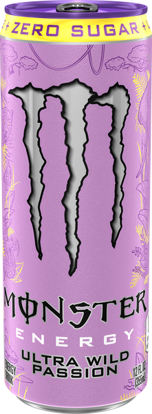 Monster Energy Ultra, Wild Passion, Sugar Free Energy Drink, 4