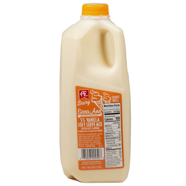 AE Dairy Vanilla Soft Serve Mix | Hy-Vee Aisles Online Grocery