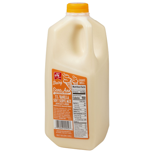 AE Dairy Vanilla Soft Serve Mix | Hy-Vee Aisles Online Grocery