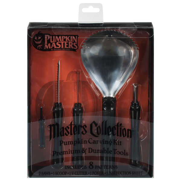 Pumpkin Masters Masters Collection Premium & Durable Tools Pumpkin