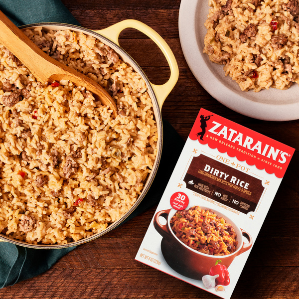 Vee Rice Zatarain's Dirty Rice Dinner Mix, 8.0 oz | Hy-Vee Aisles Online Grocery ...
