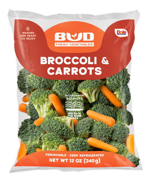 Bud by Dole 12oz Broccoli & Carrots | Hy-Vee Aisles Online Grocery