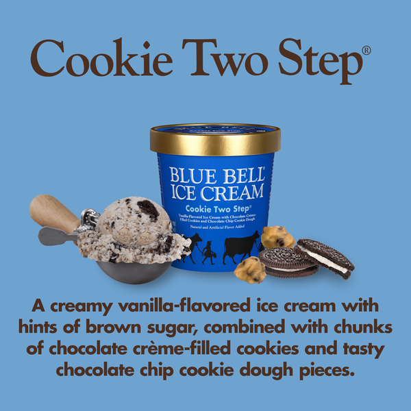 エラジェレン/ Peptablue Cream BIG 2本セット Blue Bell Cookie Two Step Ice Cream Pint, 16 fl oz | Hy-Vee Aisles