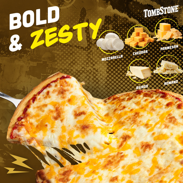 Tombstone 5 Cheese Pizza, Original Crust Frozen Pizza | Hy-Vee