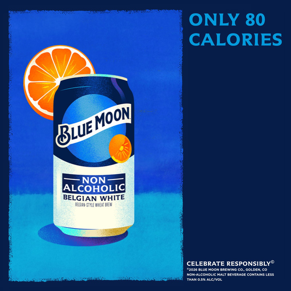 Blue Moon Non-Alcoholic Belgian White Craft 12 Pack | Hy-Vee
