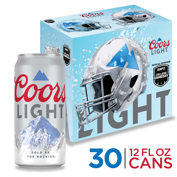 Coors Light American Beer 30 Pack | Hy-Vee Aisles Online Grocery