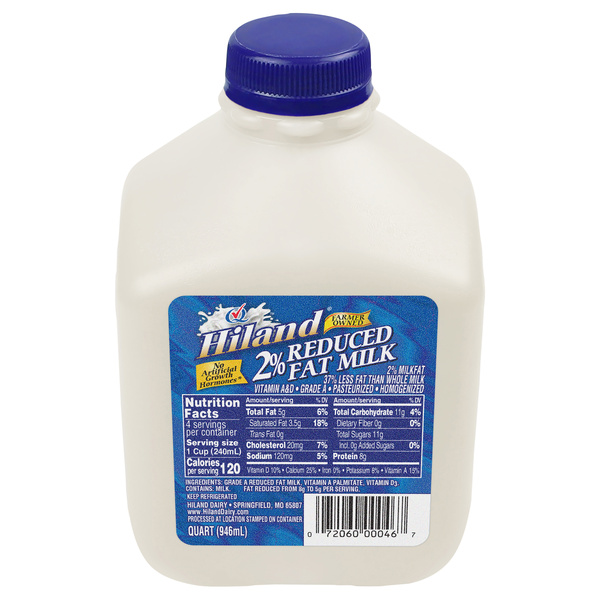 Hiland Milk 1 qt | Hy-Vee Aisles Online Grocery Shopping