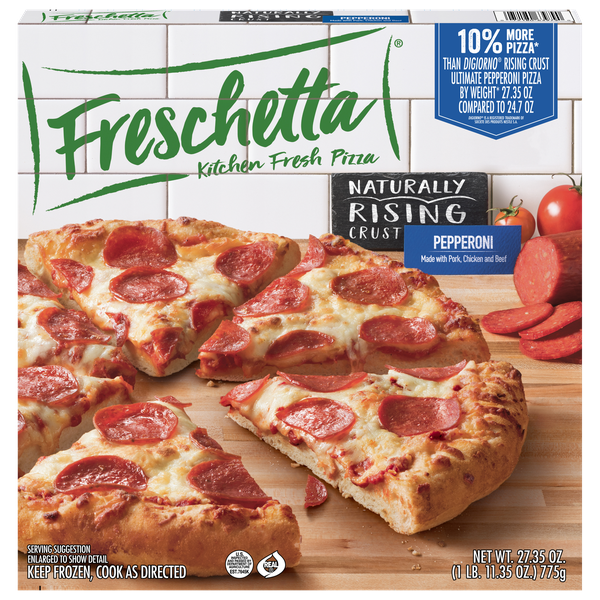 Freschetta Pepperoni Naturally Rising Crust Frozen Pizza | Hy-Vee Freschetta Pepperoni Naturally Rising Crust Frozen Pizza | Hy-Vee