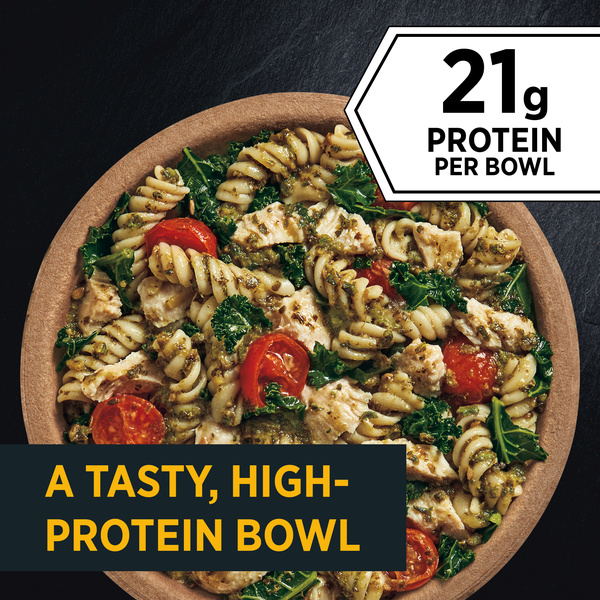 Healthy Choice Protein Bowls Pesto Chicken Pasta, High Protein