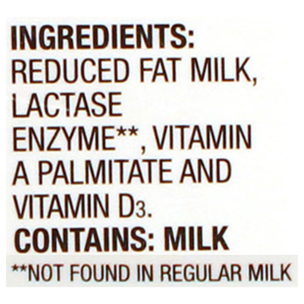 Milkページ Prairie Farms Lactose Free 2% Reduced Fat Milk, UHT, Half Gallon