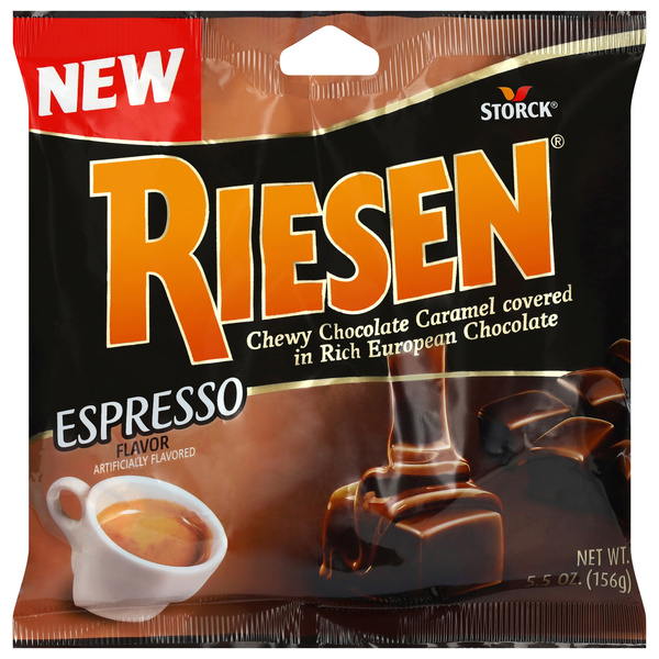 ★CHOCOLATE CARAMEL III　/ アルミ高級フレーム入り Storck Riesen Espresso Flavor Chewy Chocolate Caramel | Hy-Vee