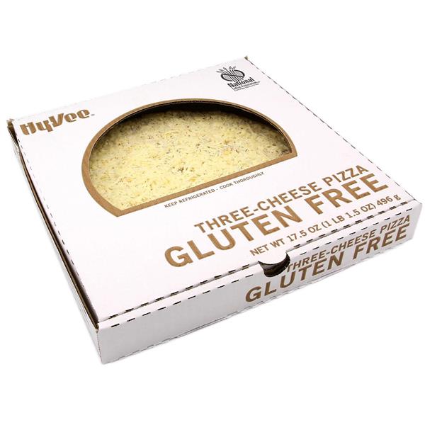 Gluten Free Take & Bake Cheese Pizza, image courtesy of Hy-Vee