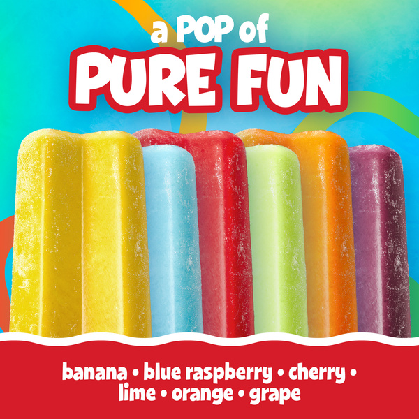 Budget Saver Assorted Twin Pops 18 - 2.35 fl Oz Pops | Hy-Vee