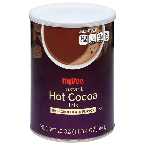 Hy-Vee Instant Rich Chocolate Flavor Hot Cocoa Mix | Hy-Vee Aisles