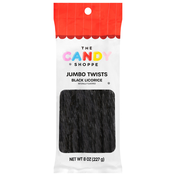 The Candy Shoppe Jumbo Twists Black Licorice | Hy-Vee Aisles