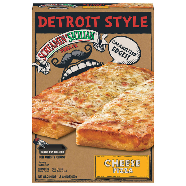 Screamin' Sicilian Pizza Co. Detroit Style Cheese Pizza 24.45 oz