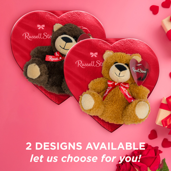 Russell Stover Valentine's Day Assorted Chocolates Red Foil Heart