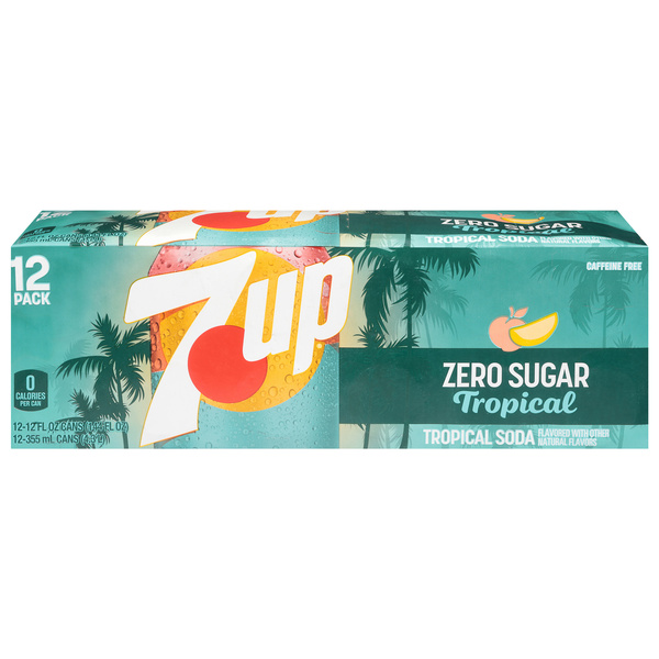 MICRODIET レモン 7 PACKS 　2箱セットISSA 7UP Tropical Zero Sugar Soda 12pk | Hy-Vee Aisles Online Grocery