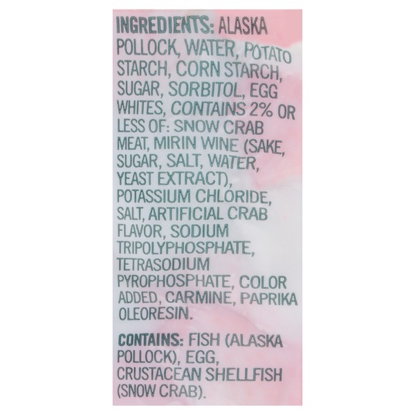 Louis Kemp Crab Delights Chunk Style Imitation Crab Meat