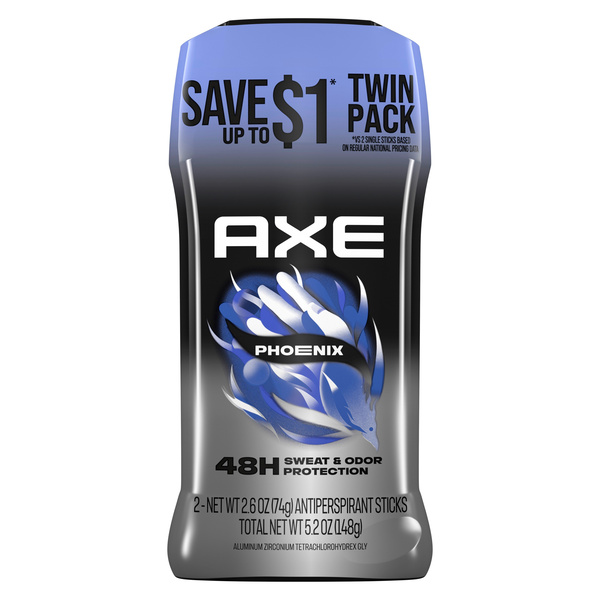 AXE Antiperspirant Deodorant for Men Phoenix 2.6 oz