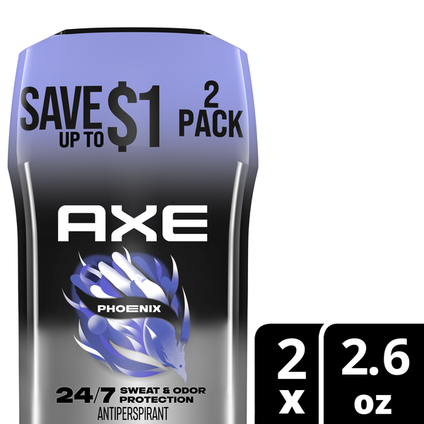 AXE Antiperspirant Deodorant for Men Phoenix 2.6 oz