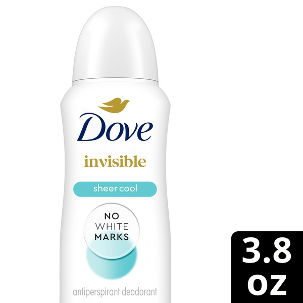 Dove Antiperspirant Deodorant Sheer Cool Invisible Dry Spray 3.8 oz