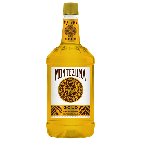 Montezuma Aztec Gold Tequila, 1.75L, 80 Proof (40% ABV) | Hy-Vee