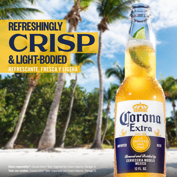 Corona Extra Coronita Mexican Lager Import Beer, 24 pk 7 fl. oz