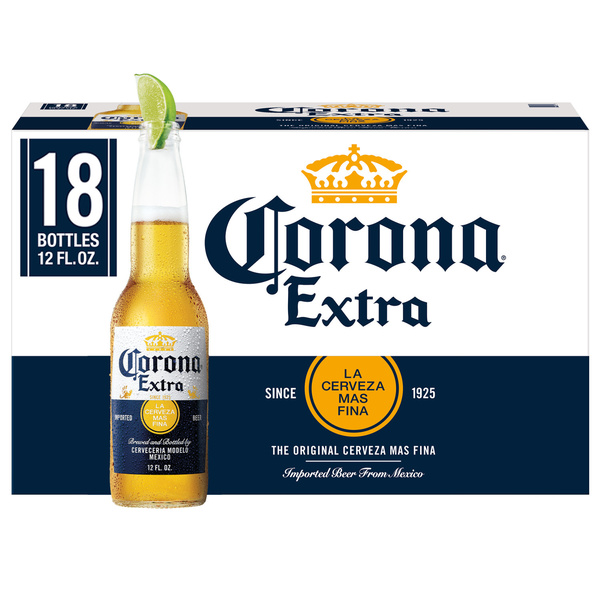 Corona Extra Mexican Lager Import Beer, 18 pk 12 fl. oz. Bottles