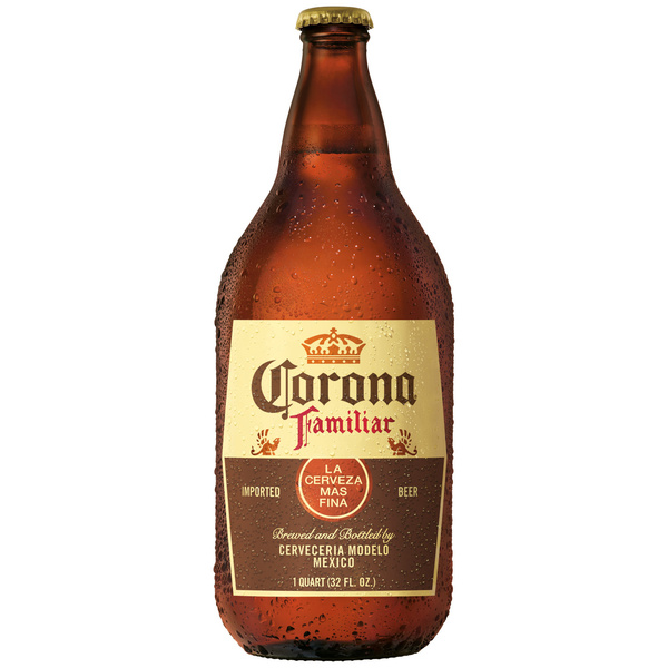 Corona Familiar Mexican Lager Imported Beer, 32 fl. oz. Single