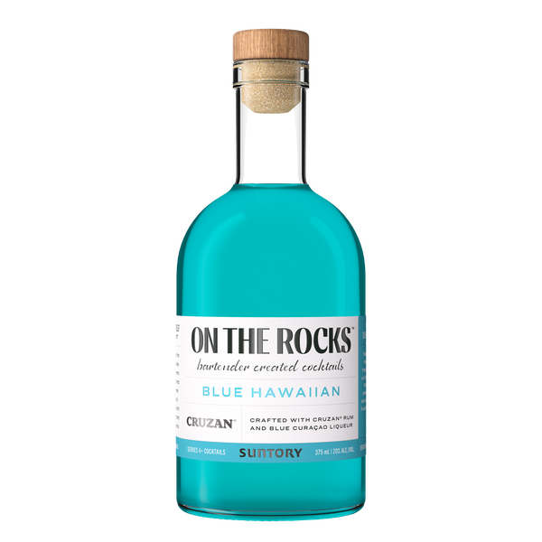 Otr-On the Rocks Blue Hawaiian with Cruzan Rum Limited Release