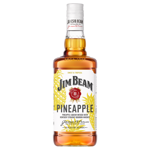 Jim Beam Pineapple Liqueur with Kentucky Straight Bourbon Whiskey