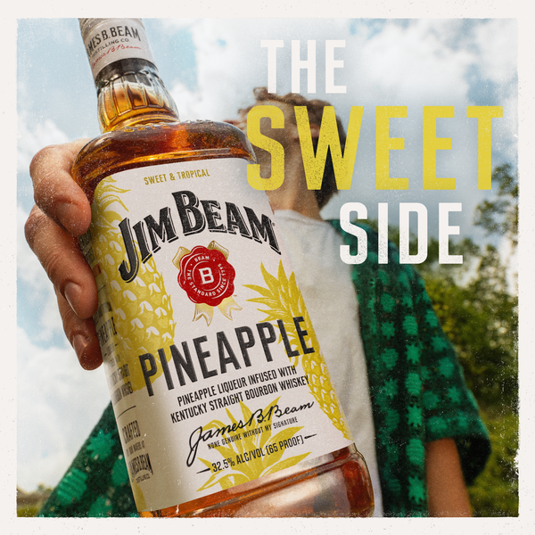Jim Beam Pineapple Liqueur with Kentucky Straight Bourbon Whiskey