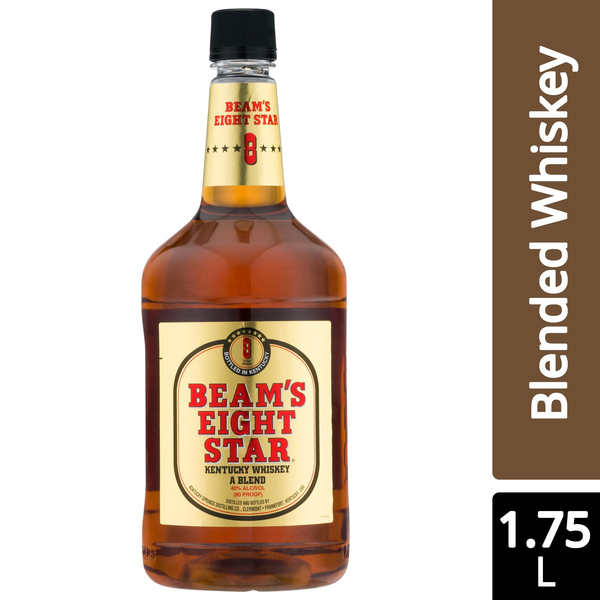 Beam's Eight Star Kentucky Whiskey 1.75 L | Hy-Vee Aisles Online