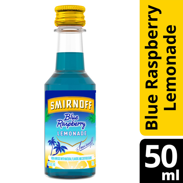 Smirnoff Blue Raspberry Lemonade (Vodka Infused With Natural