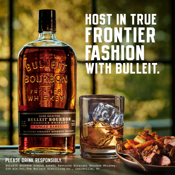 Bulleit Bourbon Whiskey Single Barrel, 750 mL | Hy-Vee Aisles