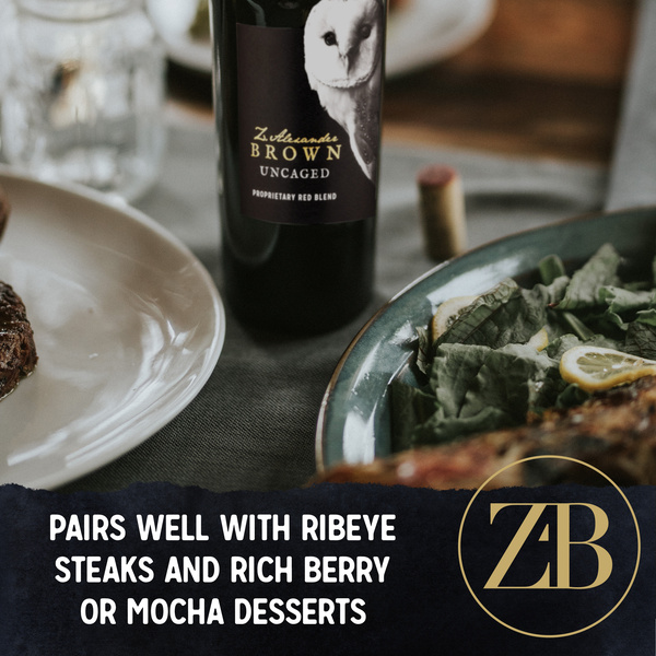 Z. Alexander Brown Red Blend Wine, California, 750 mL, 14.5% ABV