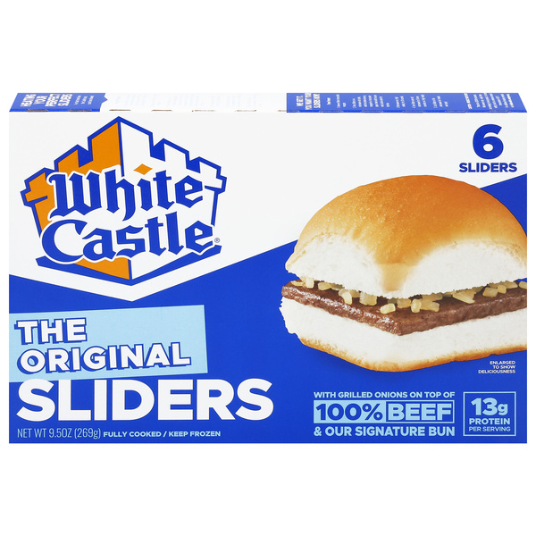 White Castle Sliders, Original 6Ct | Hy-Vee Aisles Online Grocery
