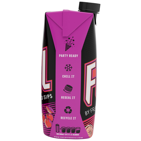 dsips FUEL by Franzia Hard Punch, 500ml NON DEAL Size:10 x 10ml Vial Pack Derrick B. - Owner