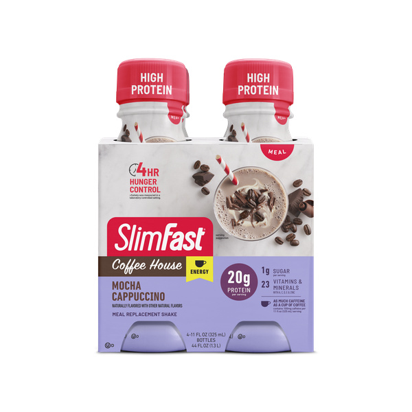 SlimFast Advanced Nutrition Slim Cafe Mocha Cappuccino Meal