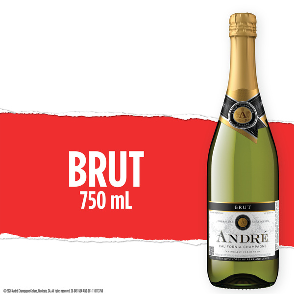 Andre Brut California Champagne Sparkling Wine 750ml | Hy-Vee