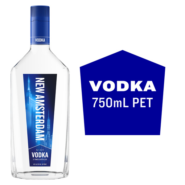 New Amsterdam Vodka Plastic Bottle 750ml | Hy-Vee Aisles Online