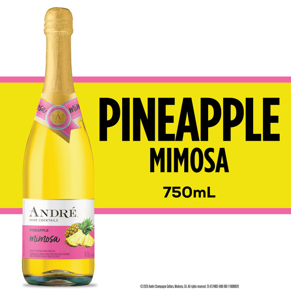 Andre Pineapple Mimosa Sparkling Wine Cocktail 750Ml | Hy-Vee