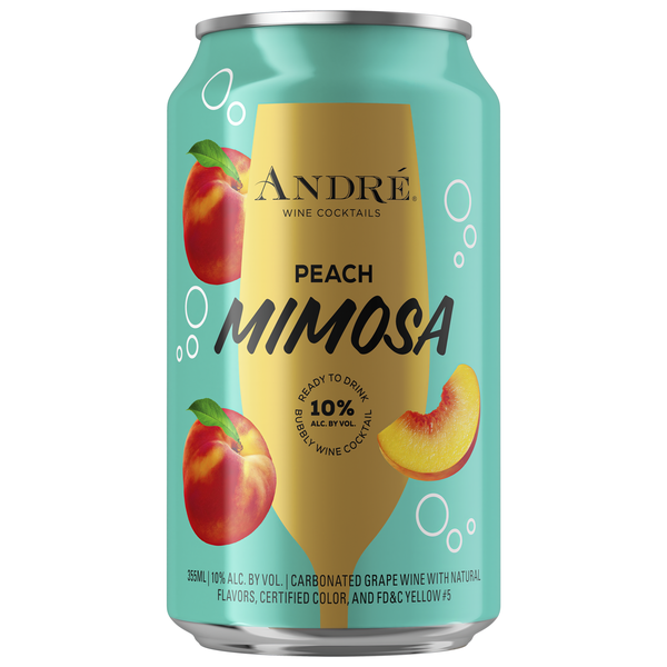 Andre Ready To Drink Peach Mimosa Sparkling Wine | Hy-Vee Aisles